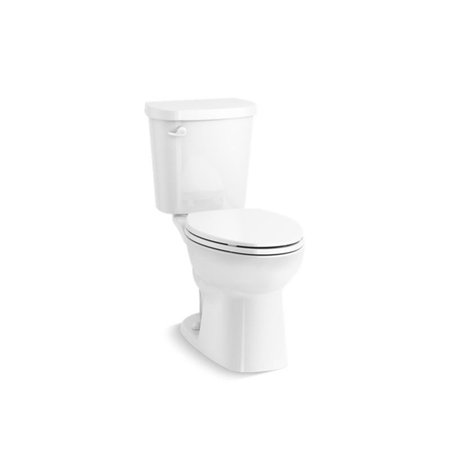 STERLING Elongated 1.28 GPF Toilet W/ Pro Force, Left-Hand Trip Lever, No Seat 402312-0